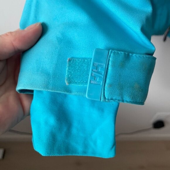 Helly Hansen Professional Floria Insulated Ski Snow Jacket Coat Blue Size Medium - Picture 10 of 15